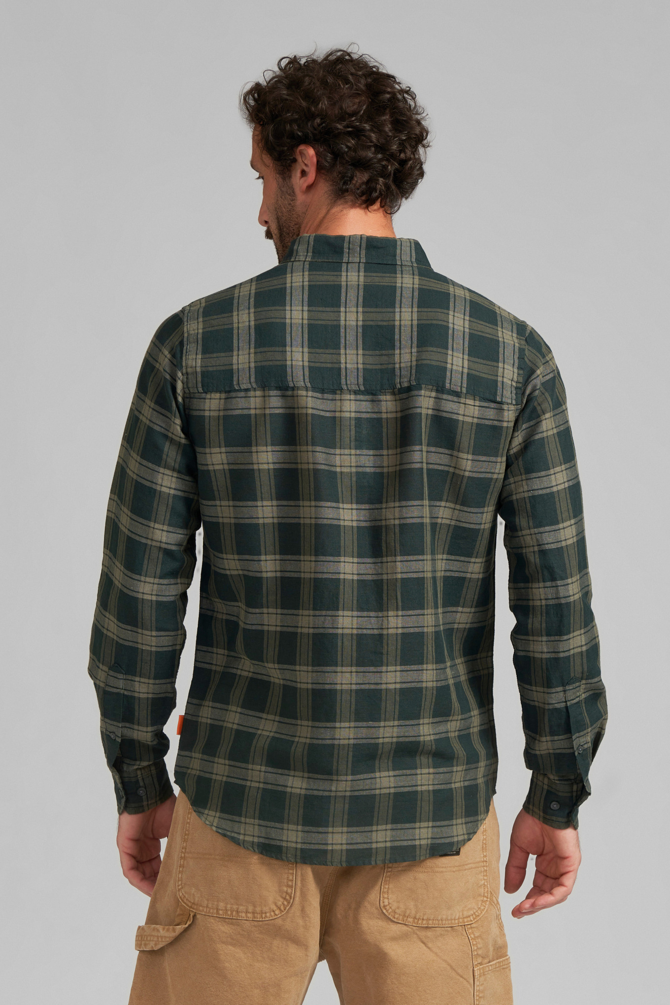 Риза PLAID GREEN