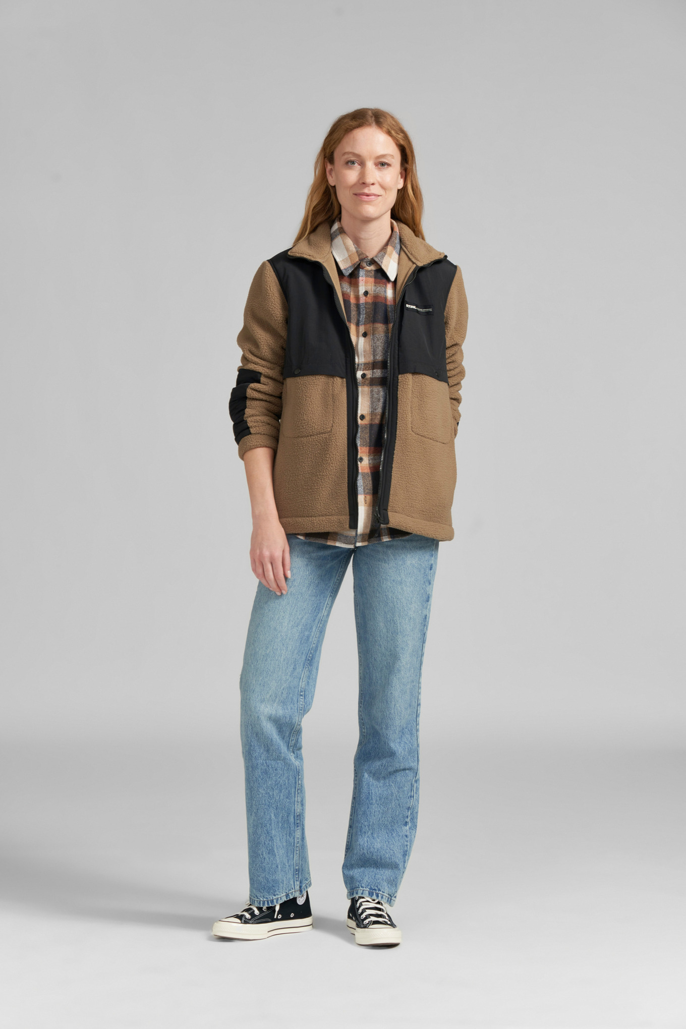 Яке SHERPA, кафяво