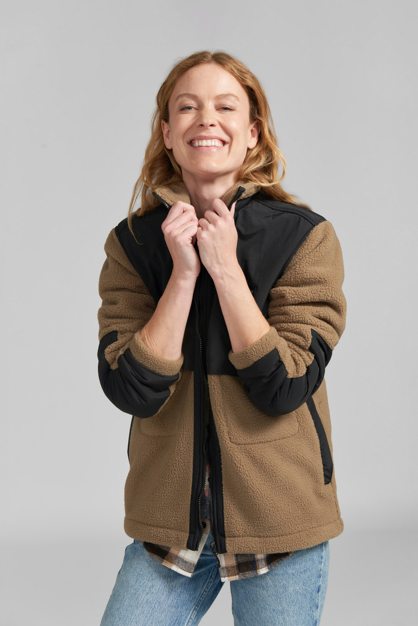 Яке SHERPA, кафяво