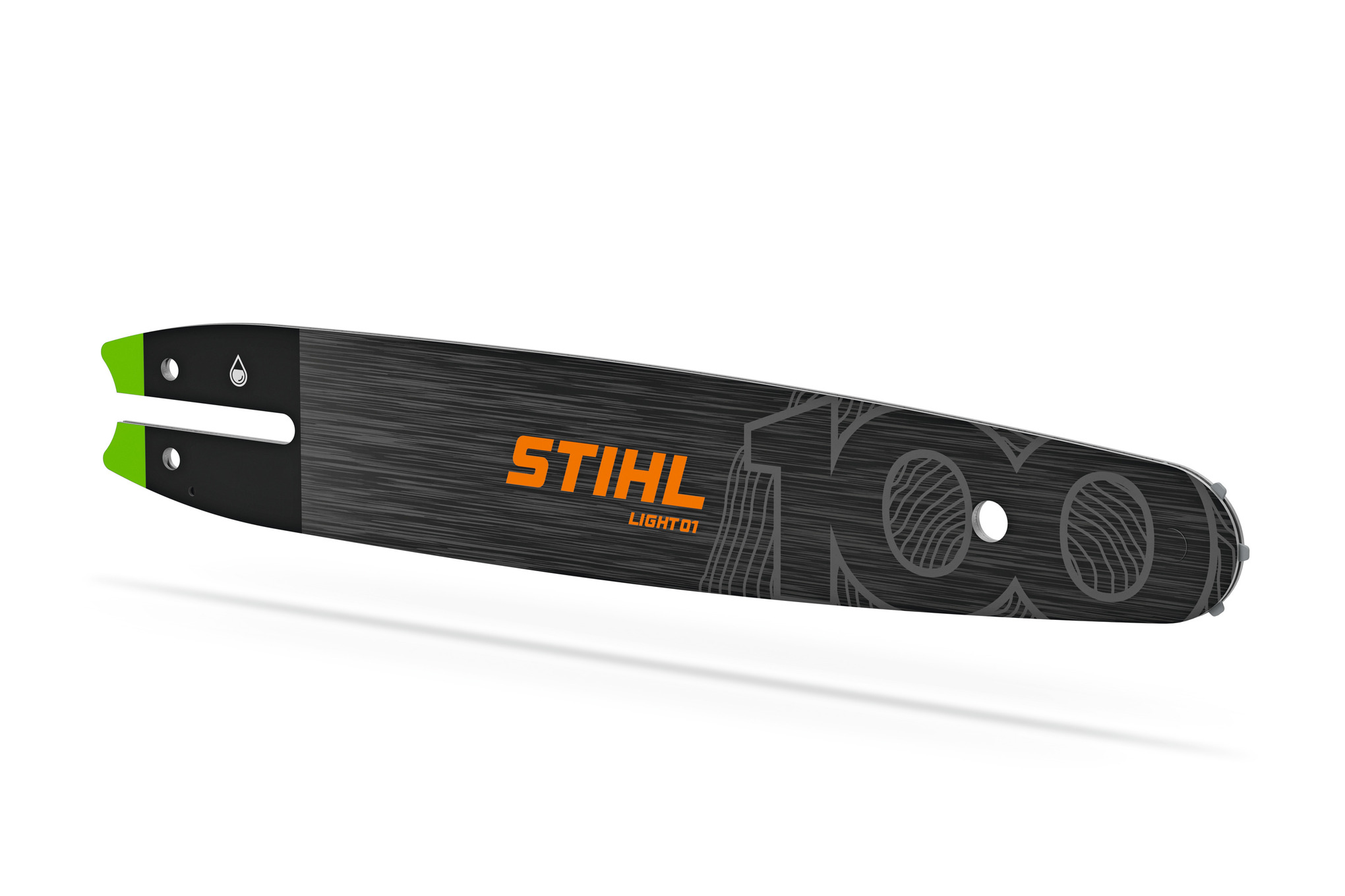 Light 01, 3/8", 1,1 mm, 100 години от създаването на STIHL, Връзка на направляващата шина 3005