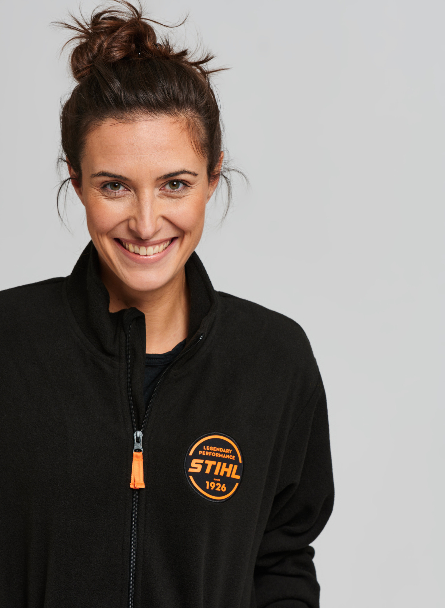 Fleece яке "STIHL", черно