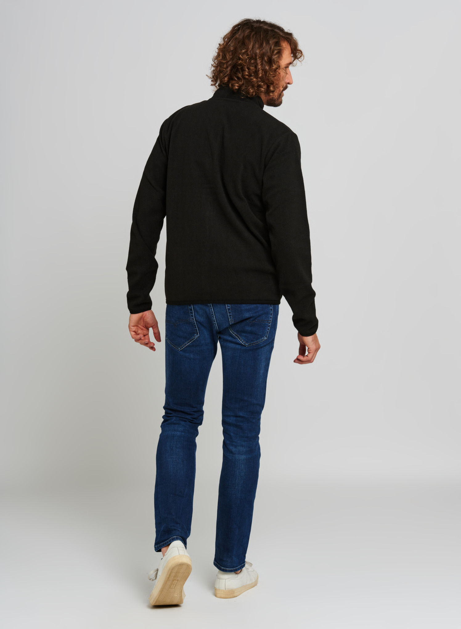 Fleece яке "STIHL", черно