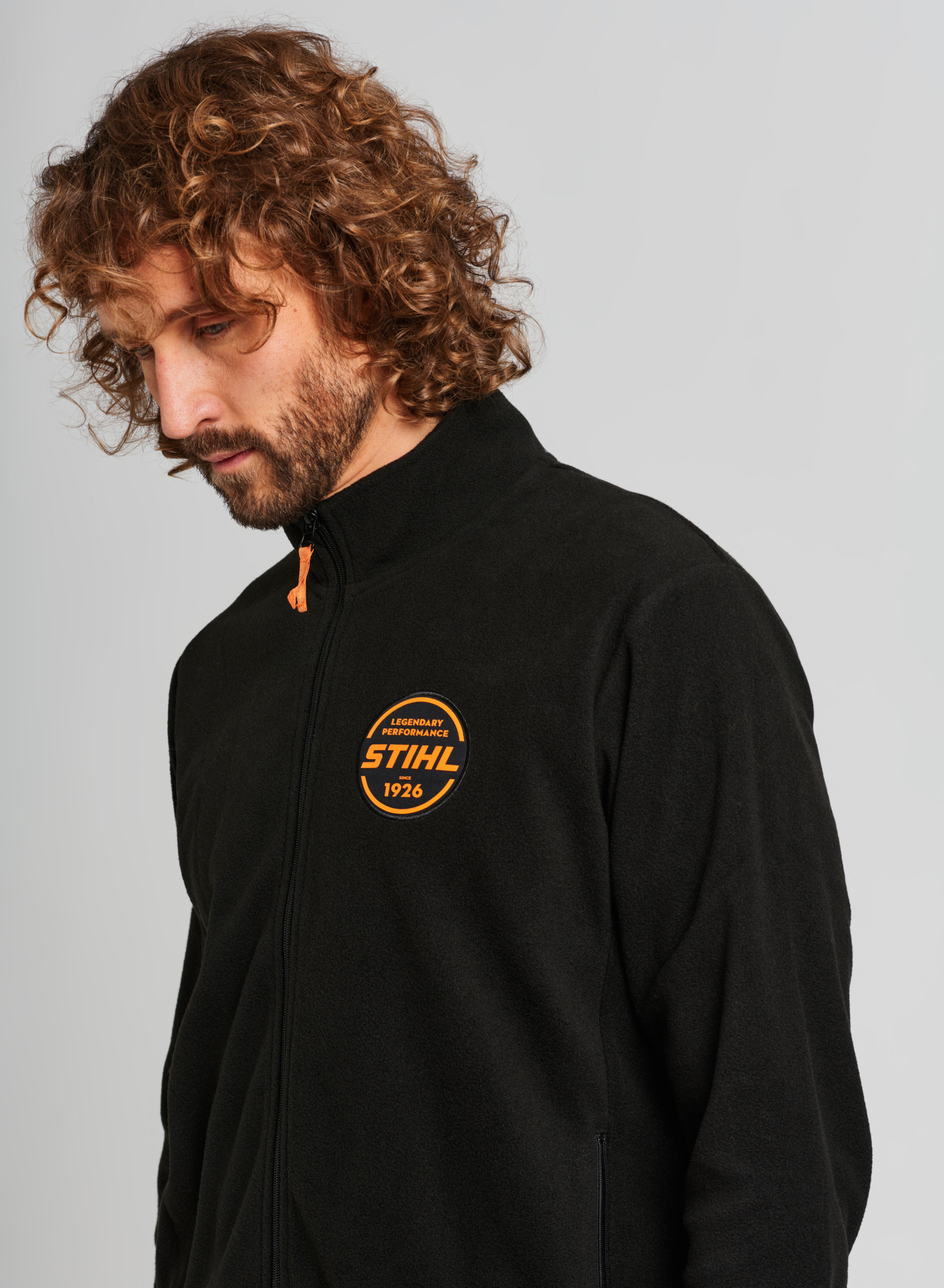 Fleece яке "STIHL", черно