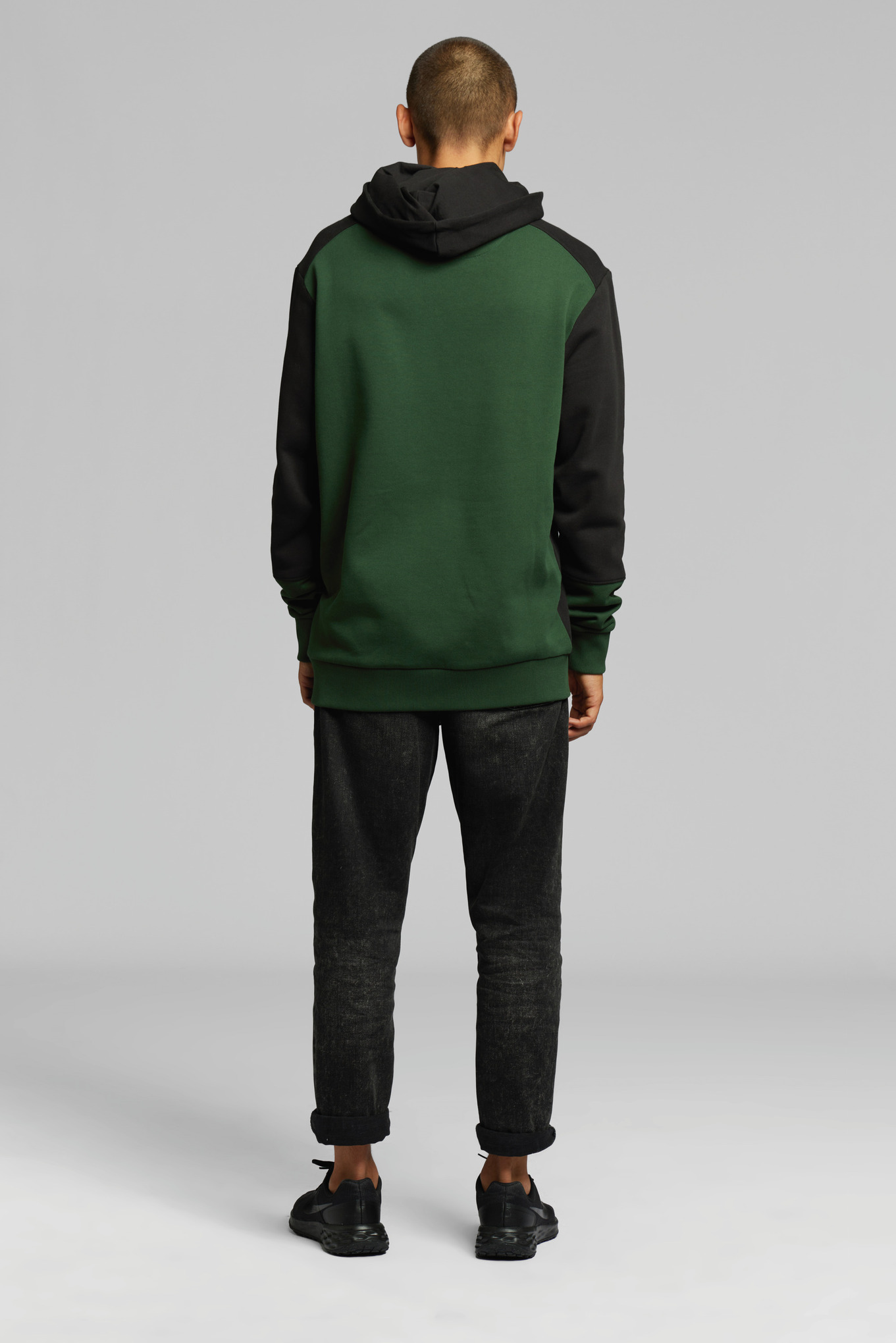 Суитчър "COLOURBLOCK POCKET", зелен