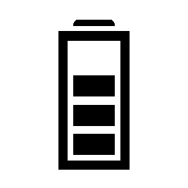 Икона за зареждане на батерията